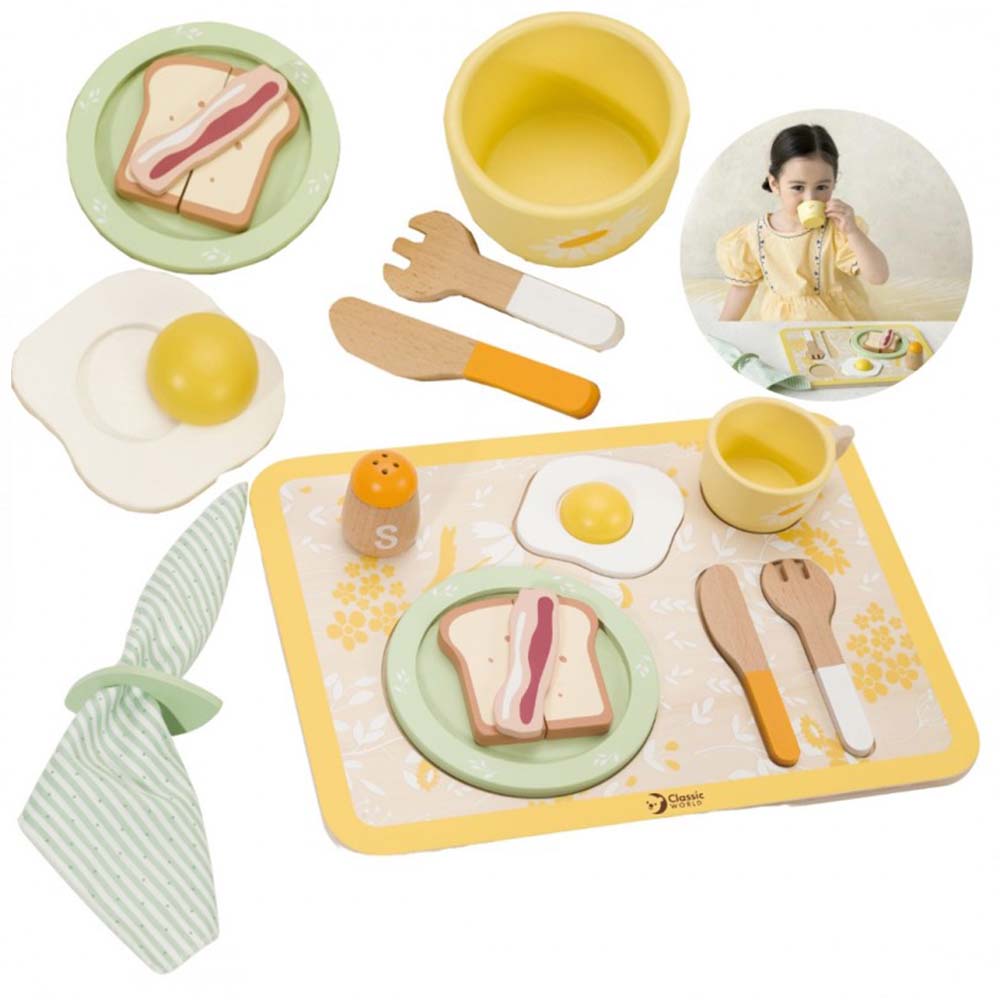 Classic World β Vintage Breakfast Tray