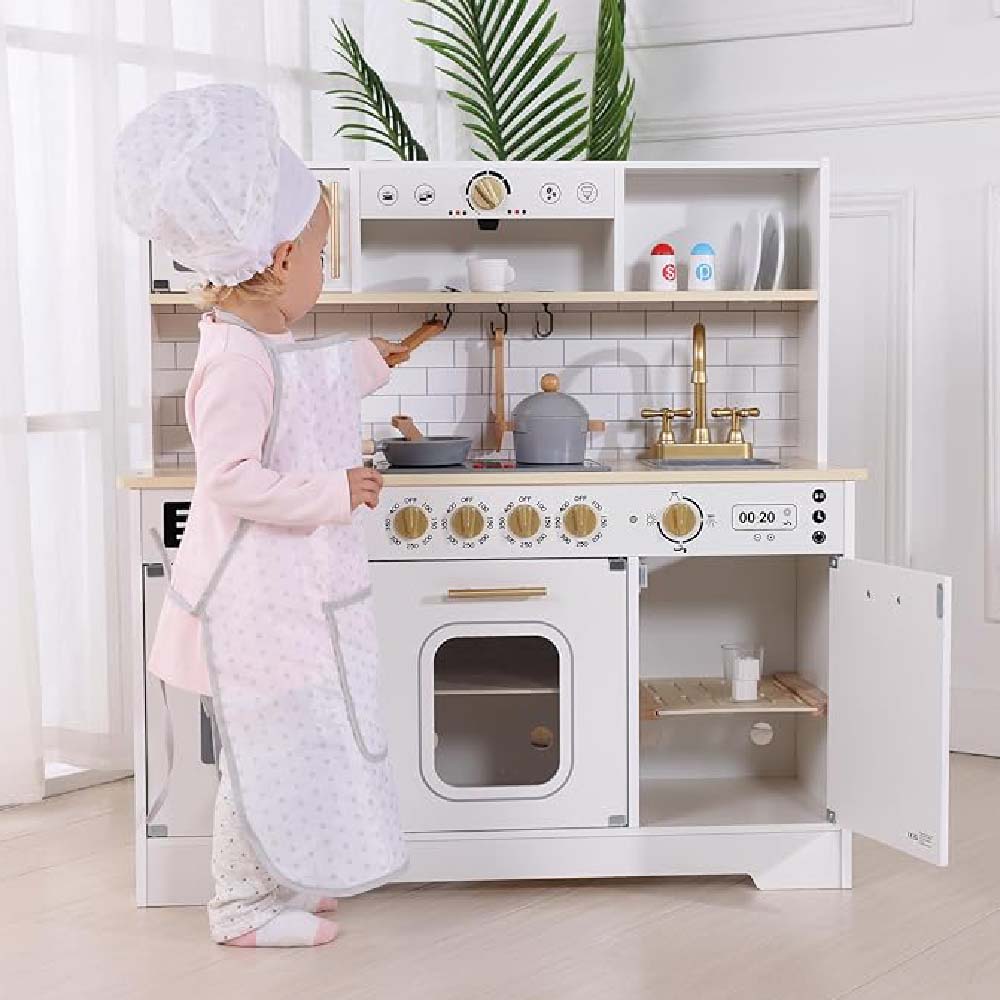 TookyToy β Pretend Play Wooden Kitchen Set