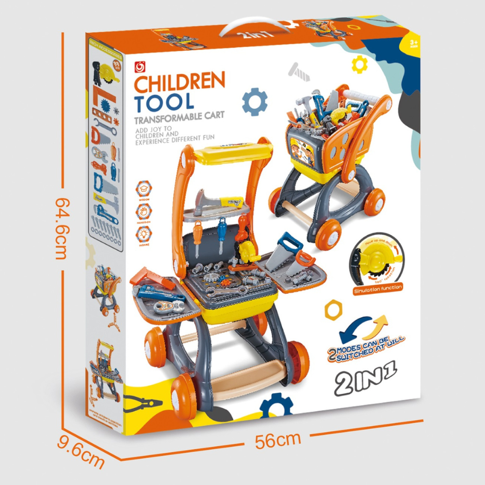 Cogo β Pretend & Play 2-in-1 Transformable Tool Bench