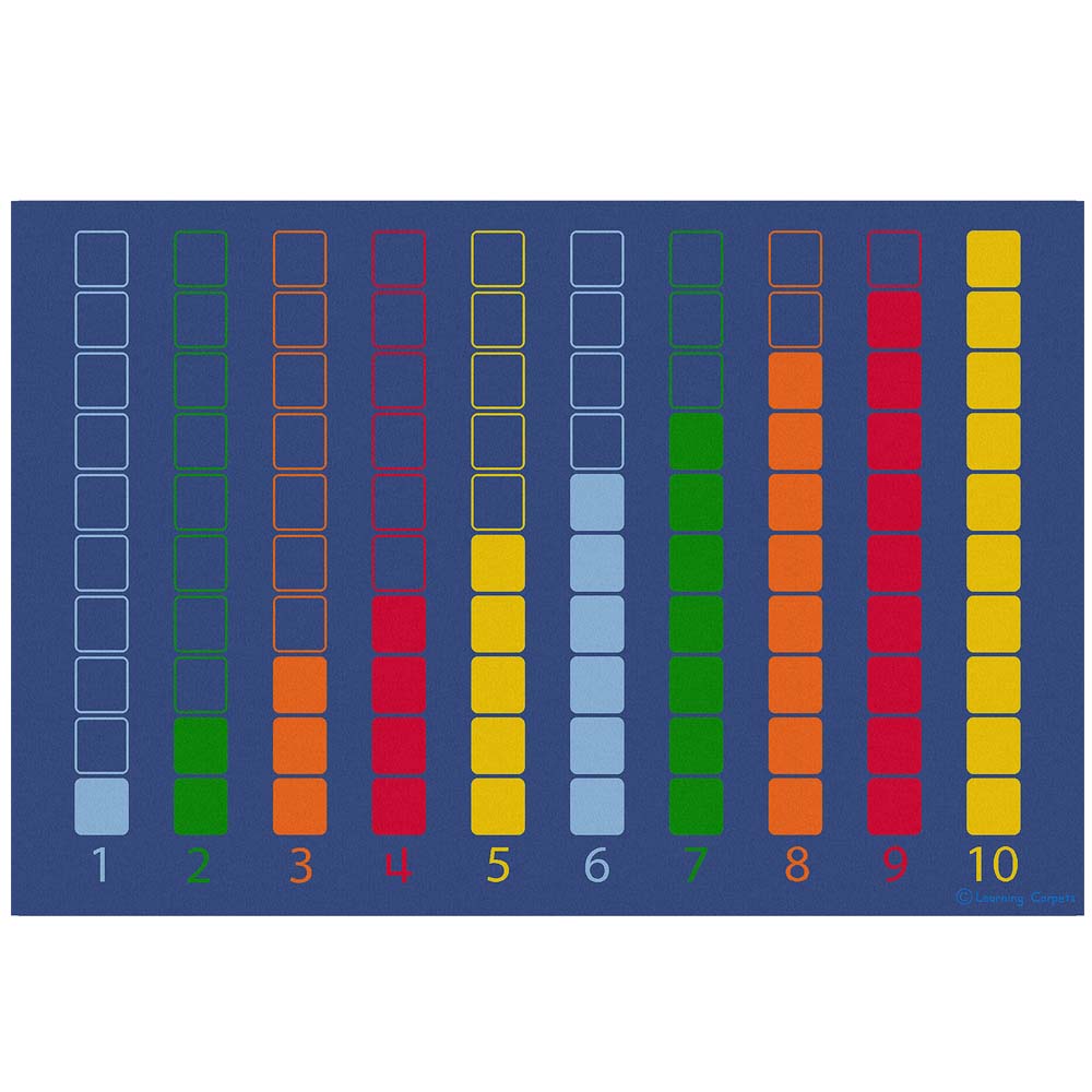 Learning Carpets β Counting Colour Grid β Rectangle β 274 x 183 cm