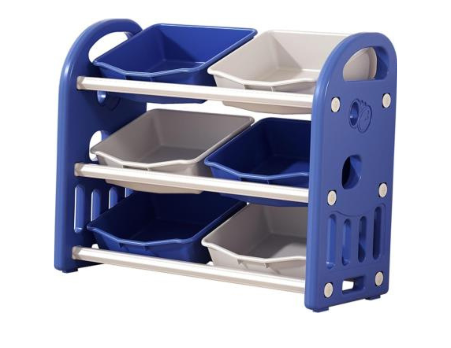 DURABLE CABINET - PLASTIC STORAGE - ASSORTED COLOURS