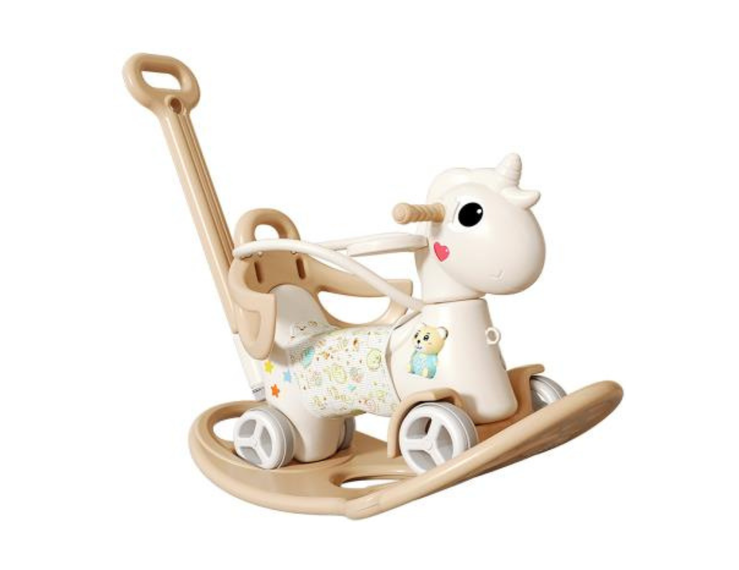 3-in-1 Riding Horse - Assorted