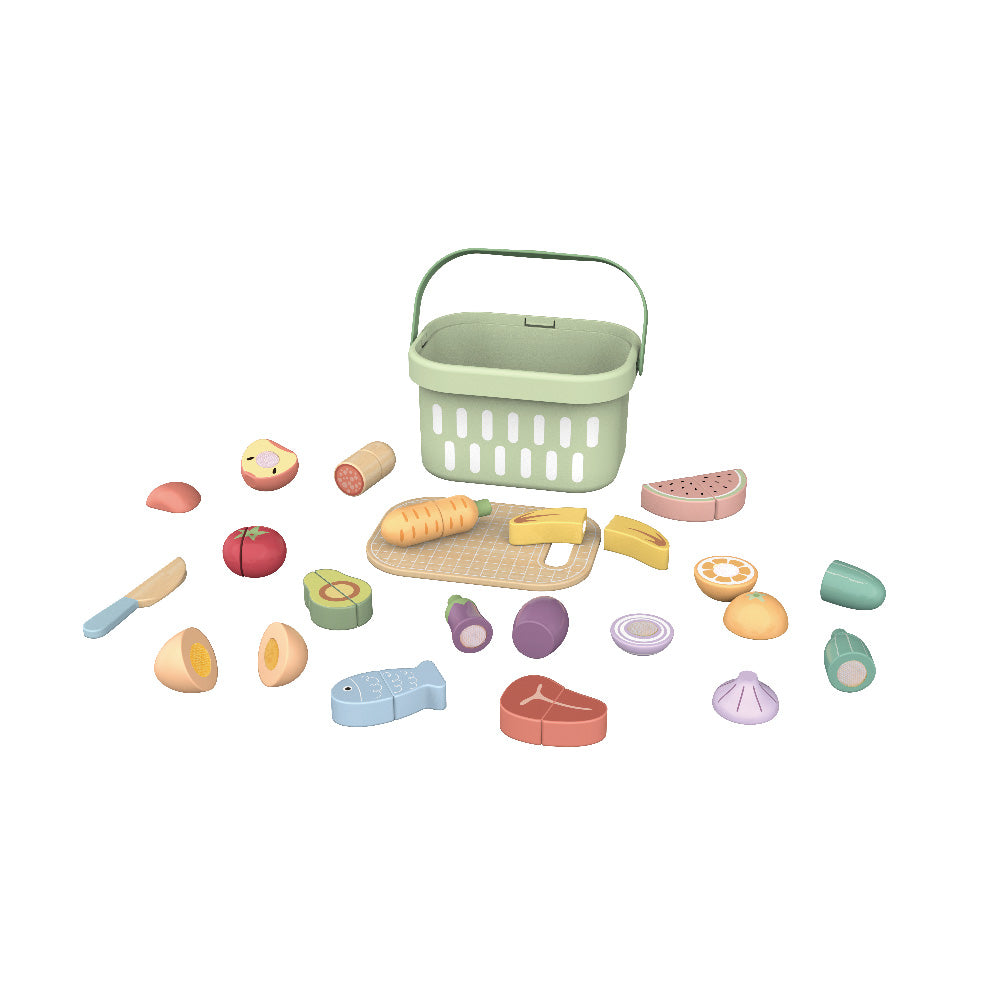 TookyToy β Cutting Food Play Set