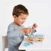 Wooden Fish Food Crate โ 8pcs