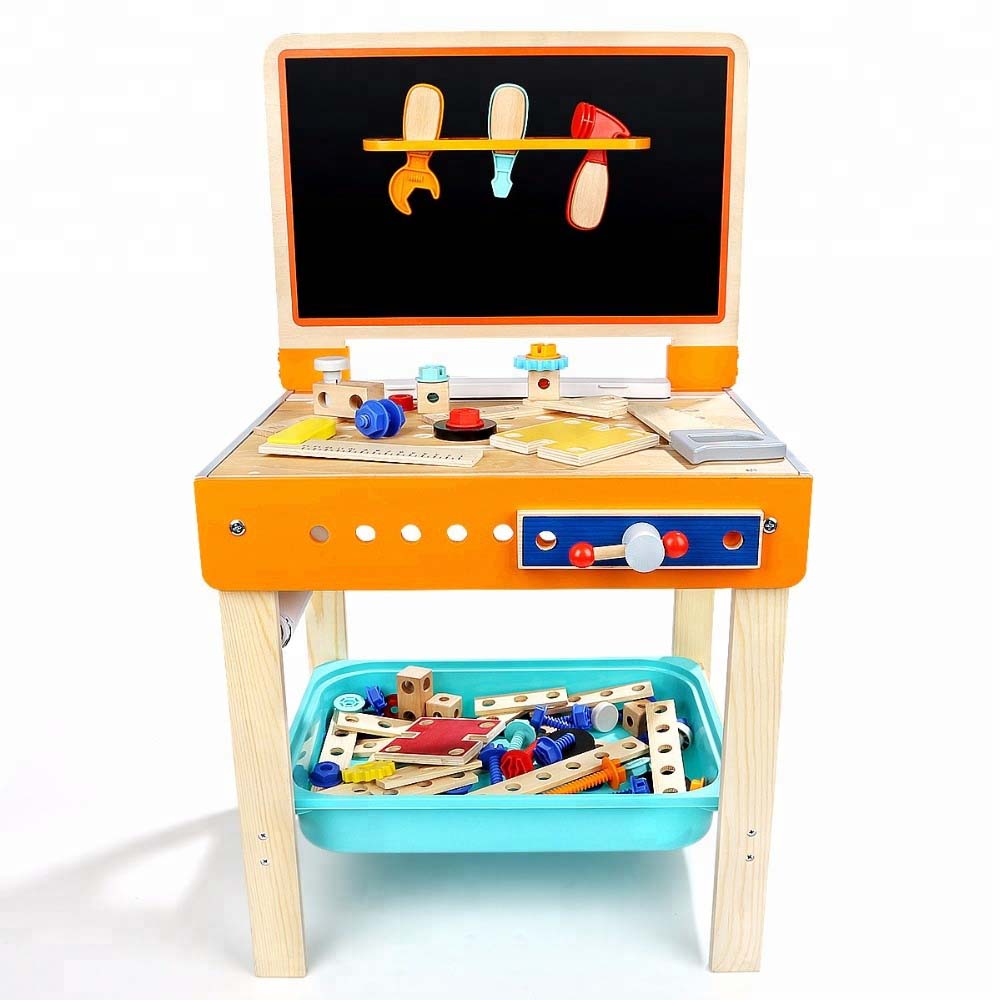 TopBright β 2-in-1 β Tool Work Bench, Art Desk & Chalk Board