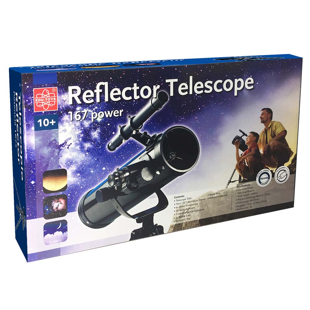 Edu-Toys β Telescope β Reflector β 167x