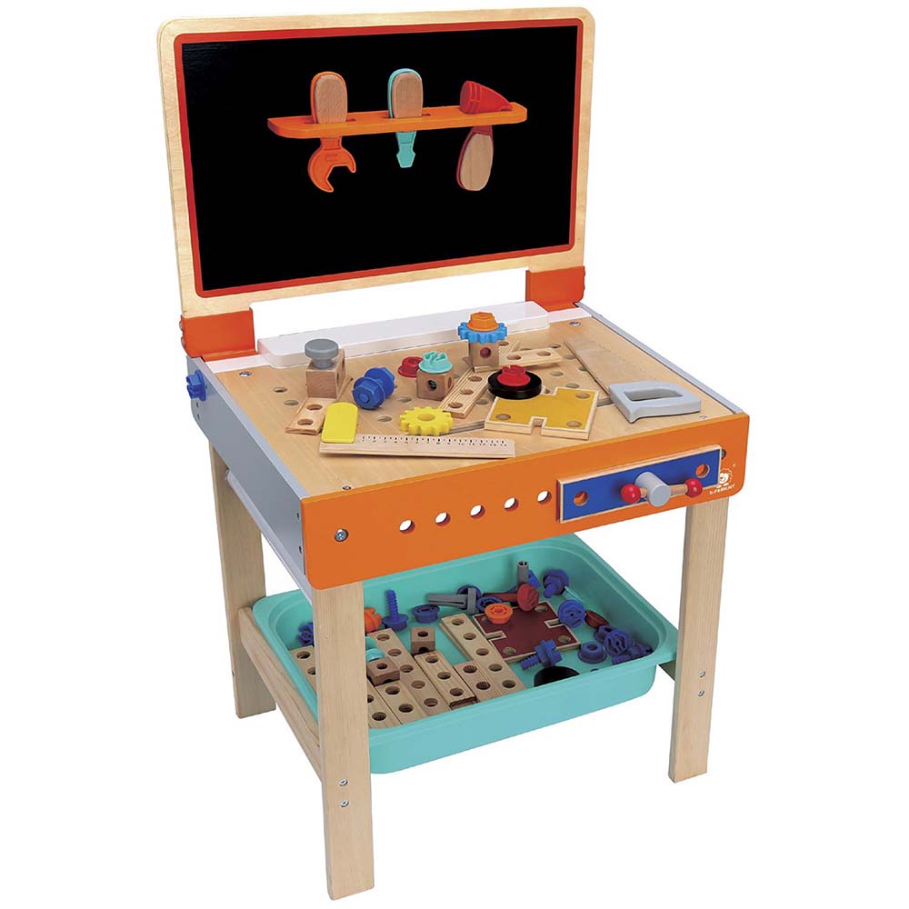 TopBright β 2-in-1 β Tool Work Bench, Art Desk & Chalk Board
