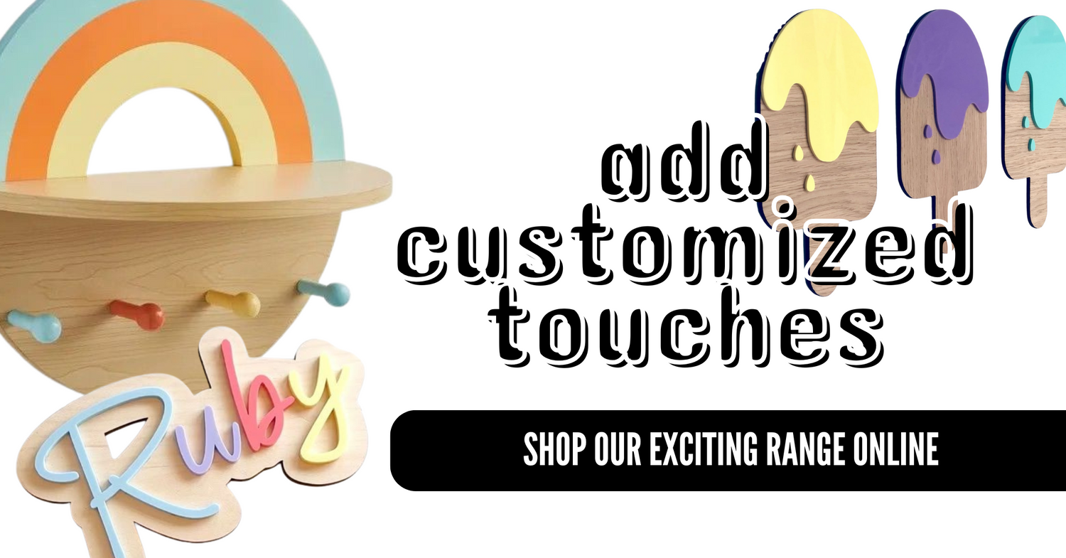 Customized touches.