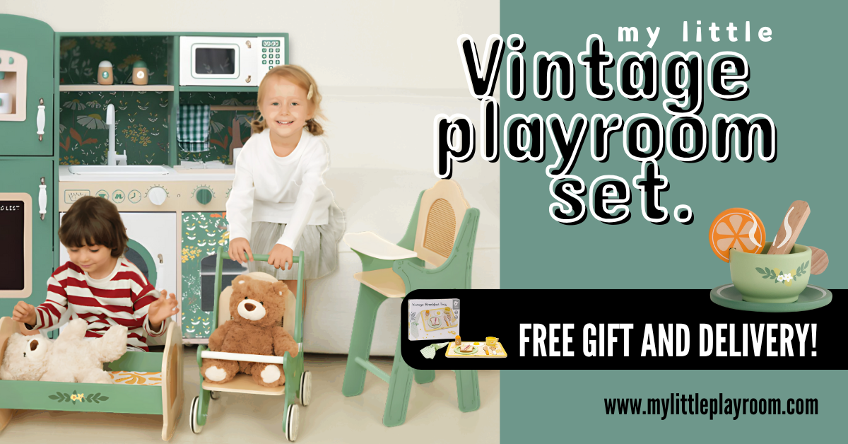Vintage Playroom Set.