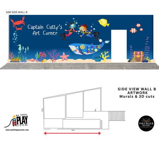 Artwork Wall B - 14m