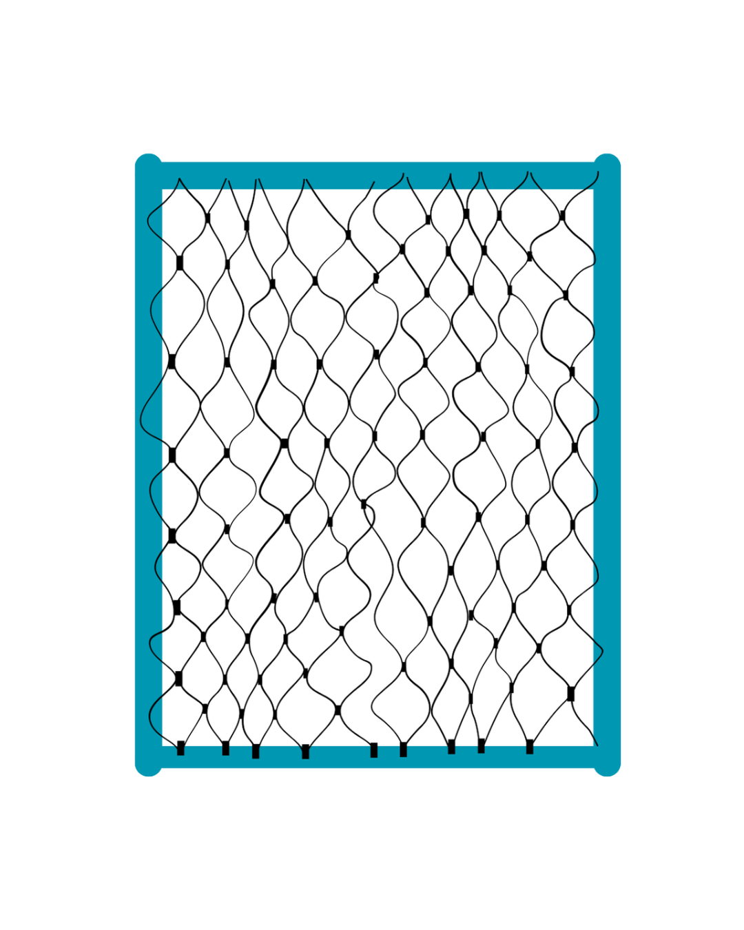 STEEL CLIMBING FRAME WITH NET