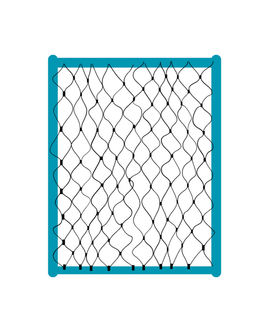 STEEL CLIMBING FRAME WITH NET