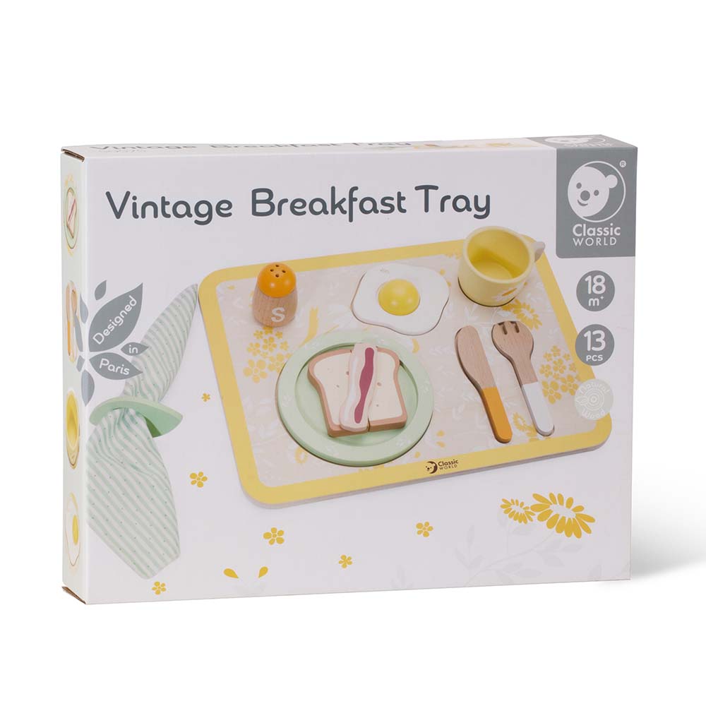 Classic World – Vintage Breakfast Tray