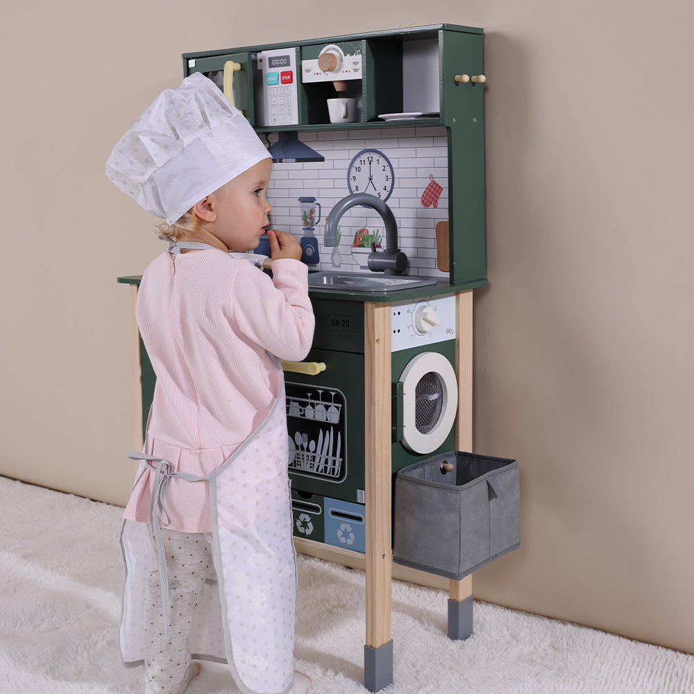 TookyToy – Multifunctional Kitchen Set - Dark Green