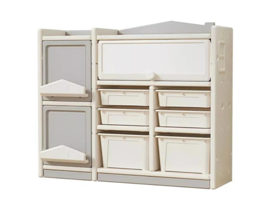 Kids Tall Cabinet with Built in Drawing Board