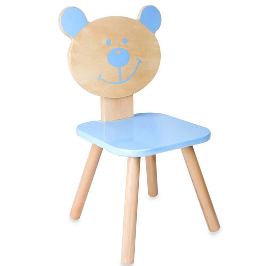 Bear Chair for Kids – Blue