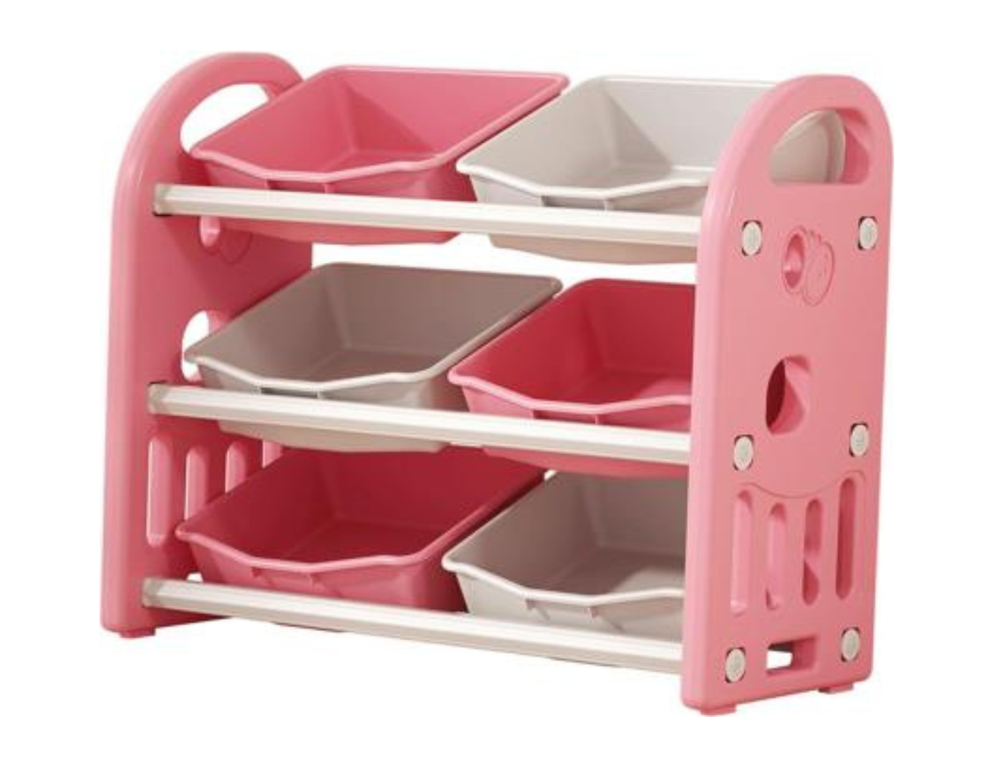 DURABLE CABINET - PLASTIC STORAGE - ASSORTED COLOURS