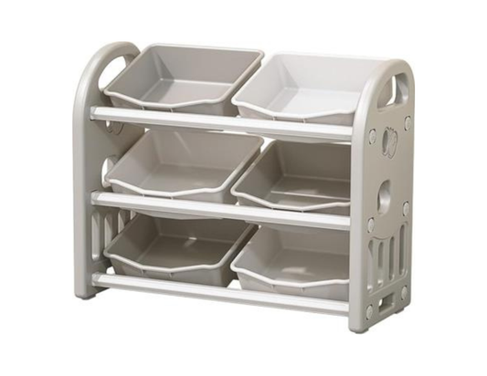 DURABLE CABINET - PLASTIC STORAGE - ASSORTED COLOURS