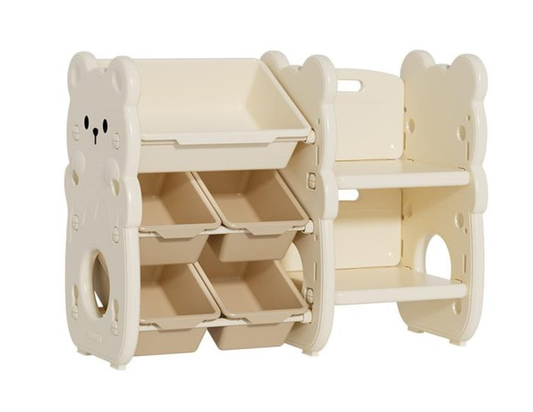 Beige Bear Double Cabinet.
