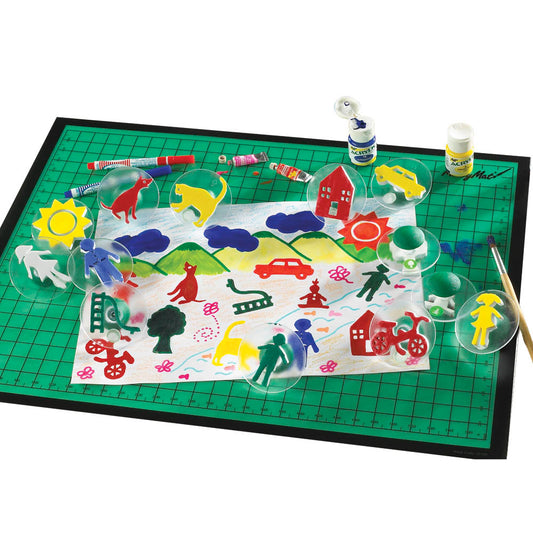 Paint Stamp Family 14pc