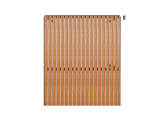 STEEL AND WOODEN ENCLOSURE