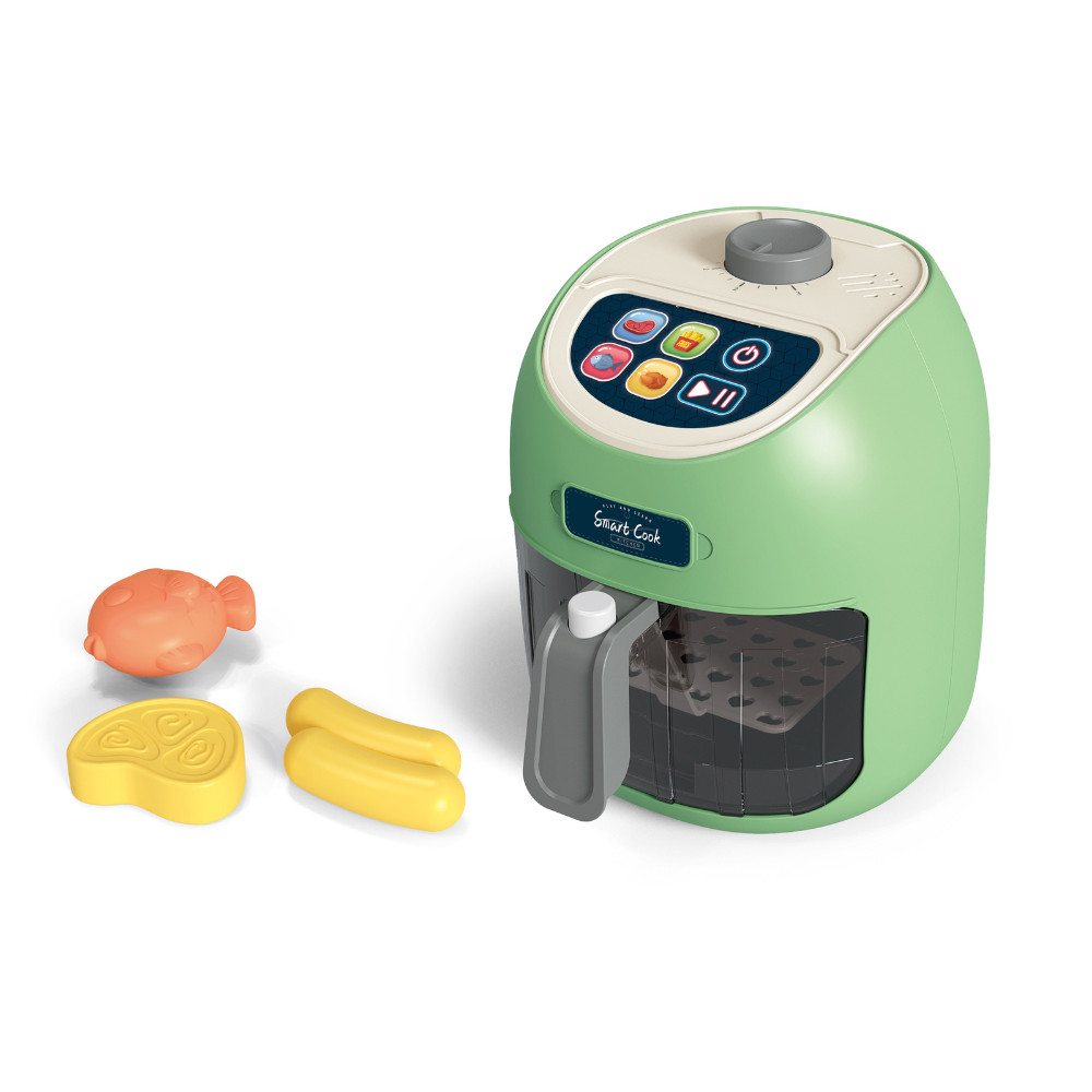 Air Fryer Set with Lights, Sounds & Colour Changing Food – Pretend Play
