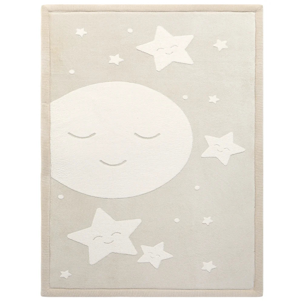 Hakuna Matte – CloudSoftRise Play Mat 3D Carpet – Moon & Stars 280 x 200 x 2.5 cm