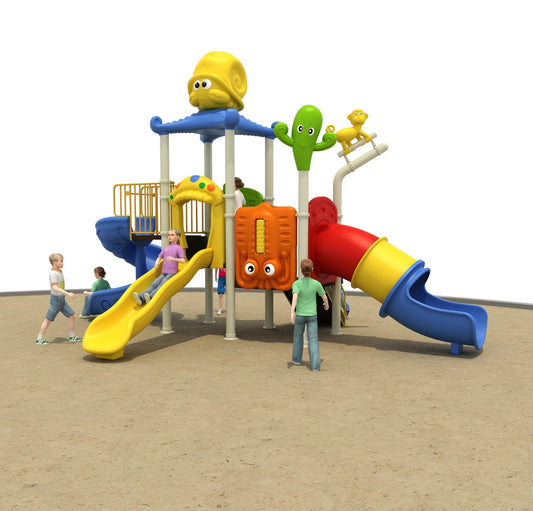 Giant Snail-Themed Jungle Gym