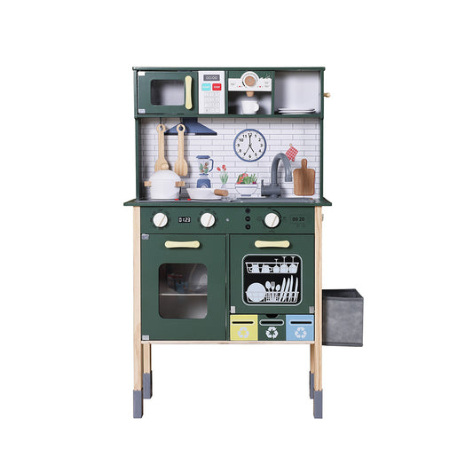 TookyToy – Multifunctional Kitchen Set - Dark Green