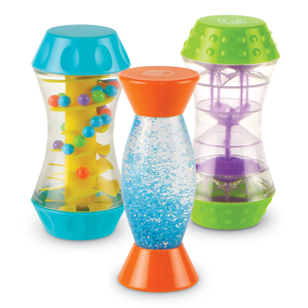 Trio Fidget Tubes – 3-Piece Calming Sensory Toy Set