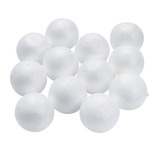 Polystyrene Spheres 25mm 50 Pieces