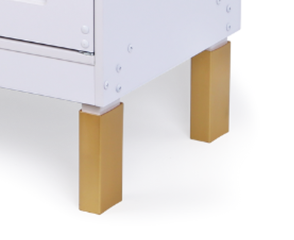 Pretend & Play – Wooden Play Kitchen with Accessories - White