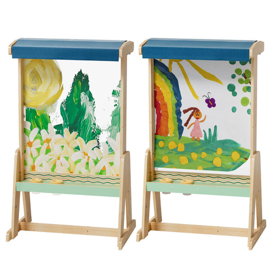 TopBright – Outdoor Painting Art Easel with Double-Sided Clear Board – 5pcs