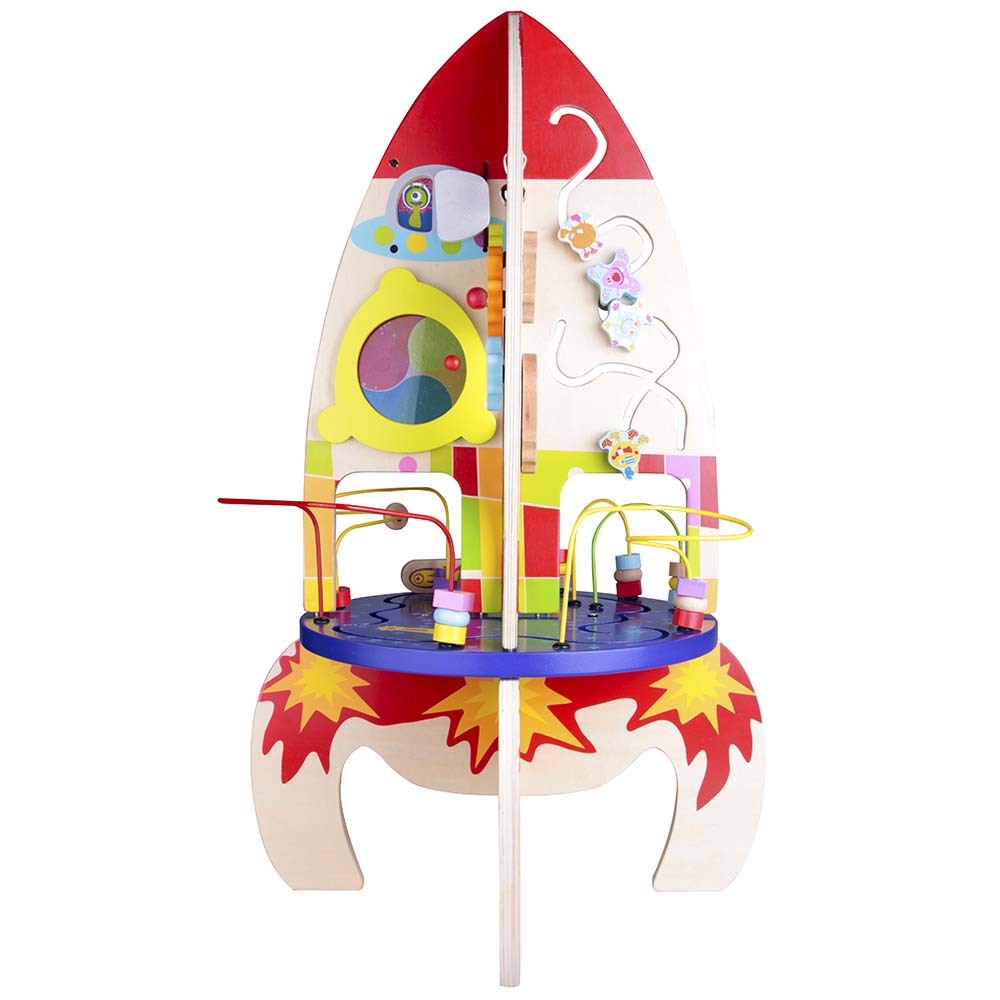 Classic World – Multi-Activity Rocket – 37 x 37 x 62 cm