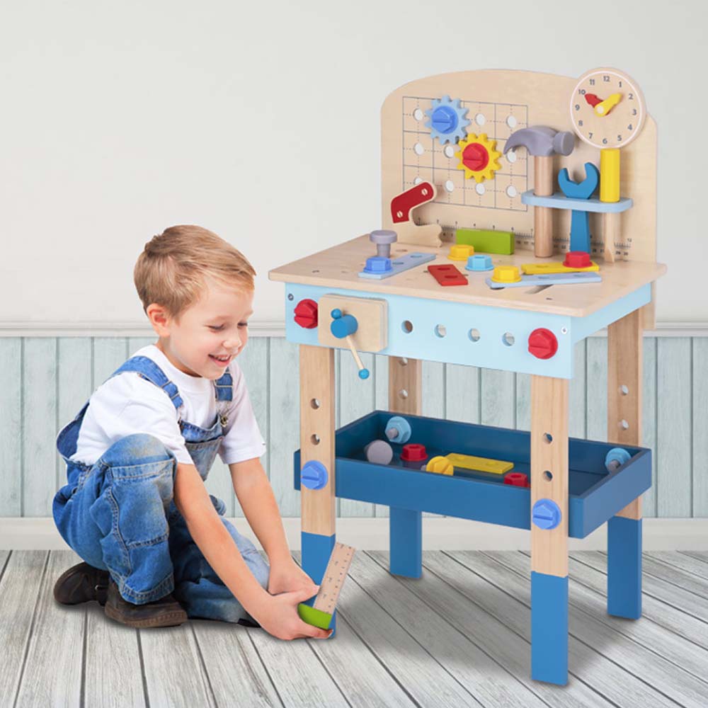 TookyToy Pretend Play Work Bench Toy Set