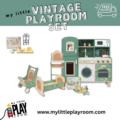 Complete Vintage Playroom Set.